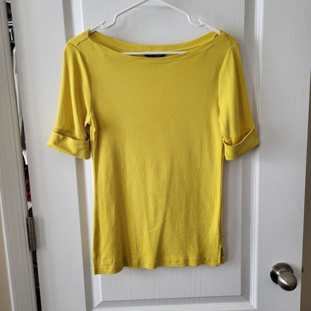 Lauren Ralph Lauren boatneck tee